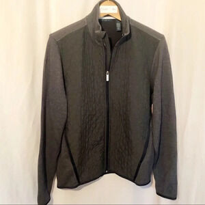 Perry Ellis Heather Principals Jacket, Gray, Med.